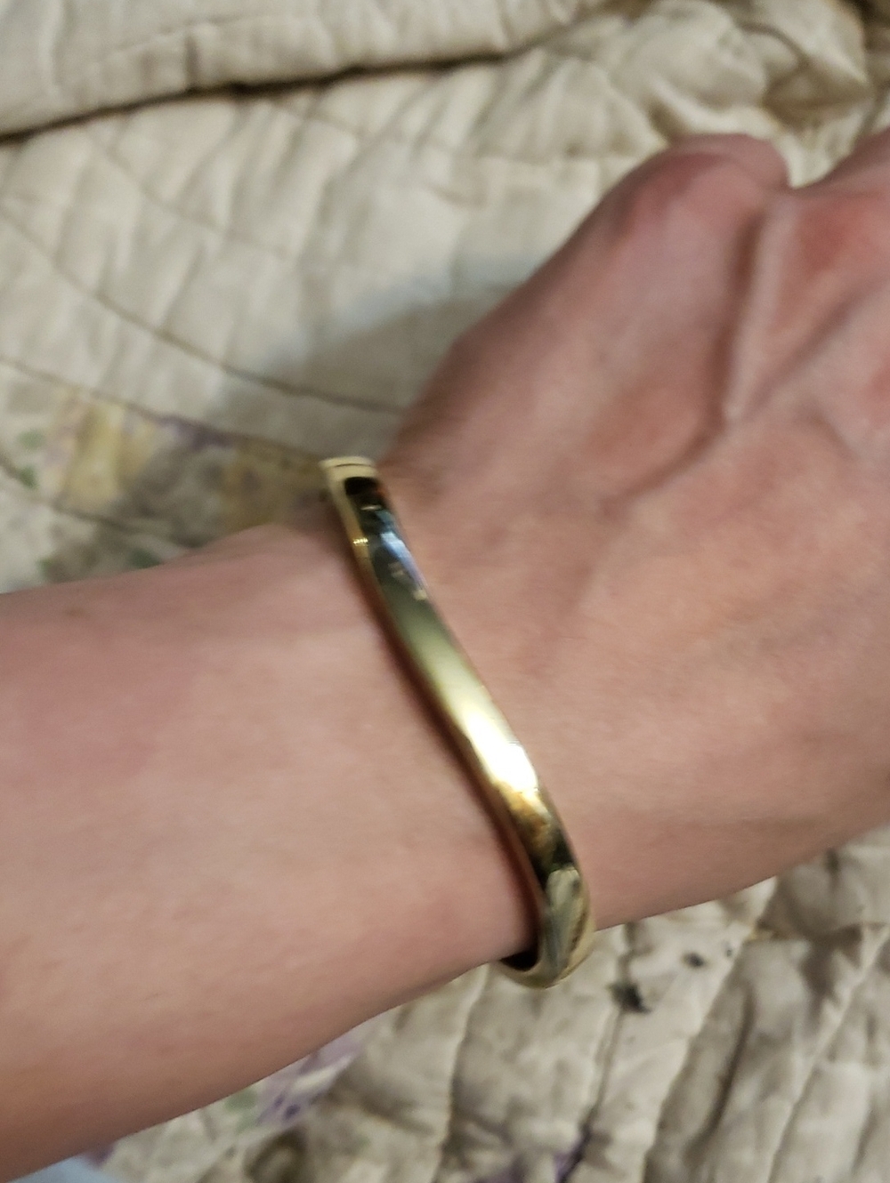 Vintage Solid Brass Bangle Braclet